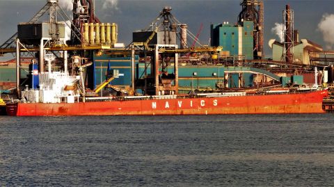 NAVIOS SAGITTARIUS in IJmuiden, 7 dec 2021