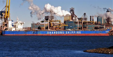 SHANDONG DING SHENG in IJmuiden, 25 dec 2021