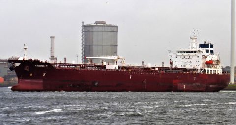 ATHINA M in IJmuiden, 2 jan 2022