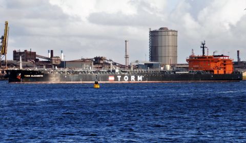 TORM ELIZABETH in IJmuiden, 7 jan 2022