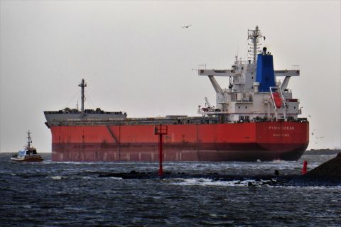 PYXIS OCEAN in IJmuiden, 9 jan 2022