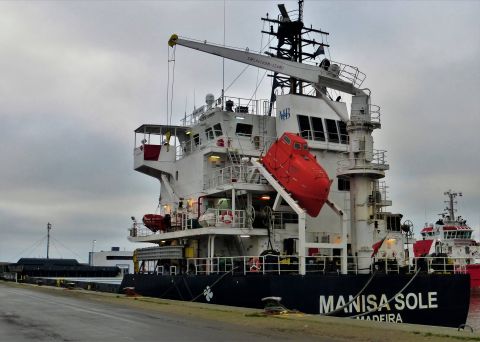 MANISA SOLE in IJmuiden, 14 jan 2022
