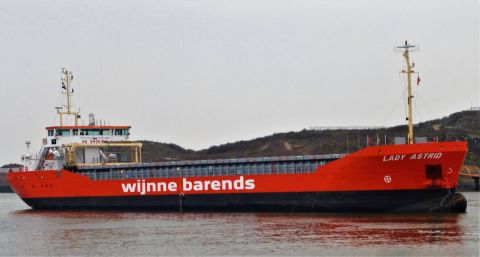 LADY ASTRID in IJmuiden, 25 jan 2022