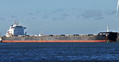 SEA PROTEUS in IJmuiden, 14 feb 2022
