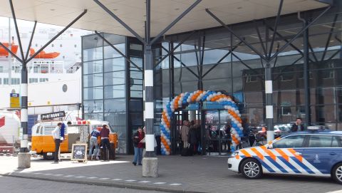 DFDS SEAWAYS in IJmuiden, 19 mei 2015