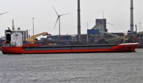 LADY CHRISTINA in IJmuiden, 22 feb 2022