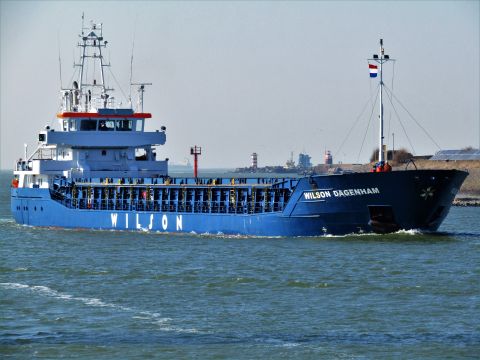 WILSON DAGENHAM in IJmuiden, 11 mrt 2022