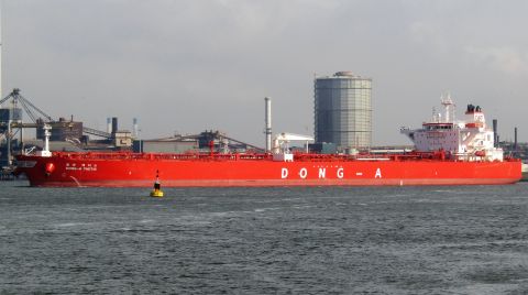 DONG-A THETIS in IJmuiden, 14 mrt 2022