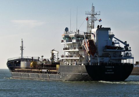 TUVAQ W. in IJmuiden, 14 mrt 2022