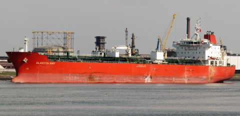 CLAXTON BAY in IJmuiden, 15 mrt 2022