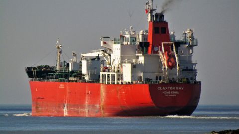 CLAXTON BAY in IJmuiden, 15 mrt 2022