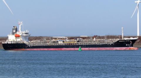 ORIENTAL LOTUS in IJmuiden, 23 mrt 2022