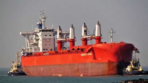 SCARLETT MANX in IJmuiden, 23 mrt 2022