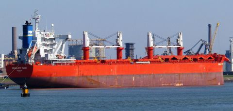 SCARLETT MANX in IJmuiden, 23 mrt 2022