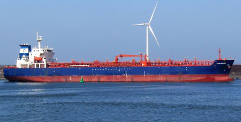 LEON HERMES in IJmuiden, 25 mrt 2022