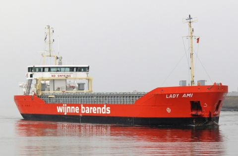 LADY AMI in IJmuiden, 28 mrt 2022