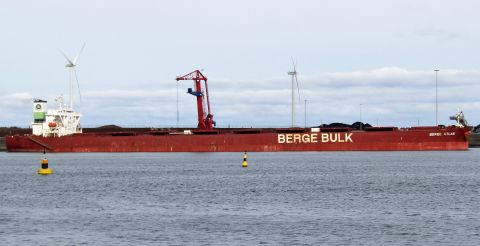BERGE ATLAS in IJmuiden, 30 mrt 2022