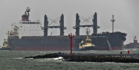 Meghna Fortune in IJmuiden, 4 apr 2022
