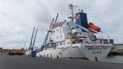BREIZ KLIPPER in IJmuiden, 20 mei 2015