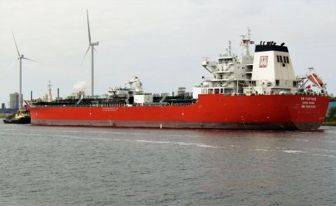 GW FORTUNE in IJmuiden, 4 mei 2022