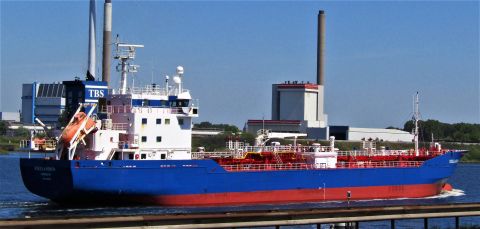 STELLA ORION in IJmuiden, 9 mei 2022