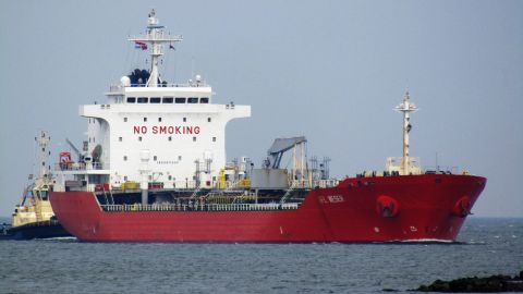 SFL WESER in IJmuiden, 10 mei 2022