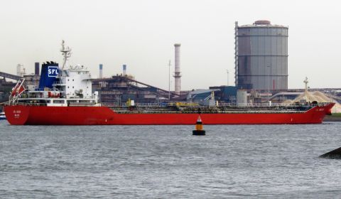 SFL WESER in IJmuiden, 10 mei 2022