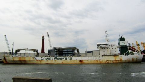 GREEN MAVERIC in IJmuiden, 10 mei 2022