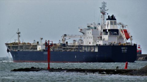 MARIE C in IJmuiden, 11 mei 2022