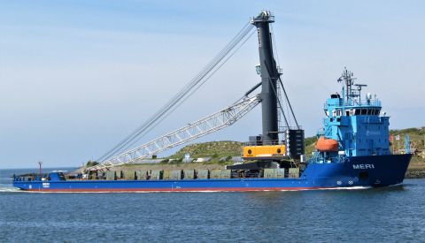 MERI in IJmuiden, 15 mei 2022