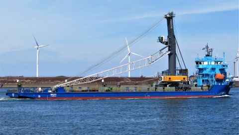 MERI in IJmuiden, 15 mei 2022
