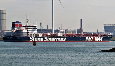 STENA IMPERIAL in IJmuiden, 18 mei 2022