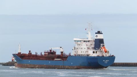 BRO NYBORG in IJmuiden, 24 mei 2015
