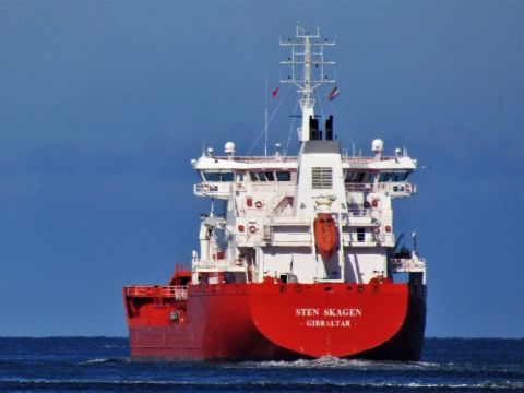 Sten Skagen in IJmuiden, 9 aug 2022