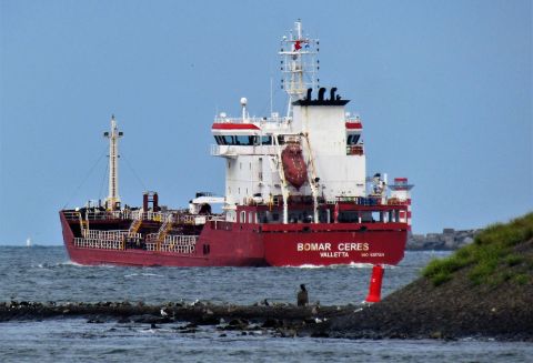 Bomar Ceres in IJmuiden, 19 aug 2022