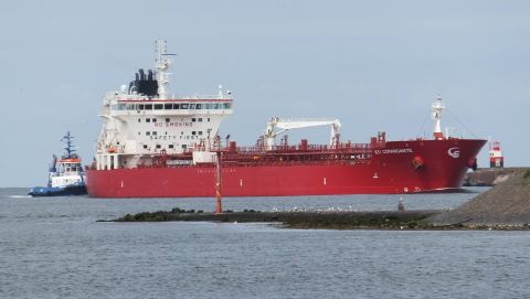 STI COMMANDANTE in IJmuiden, 25 mei 2015