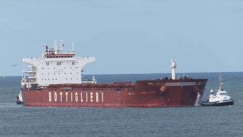 Bottiglieri Giorgio Avino in IJmuiden, 26 mei 2015