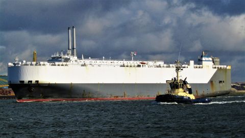 HOEGH TRIDENT in IJmuiden, 1 okt 2022