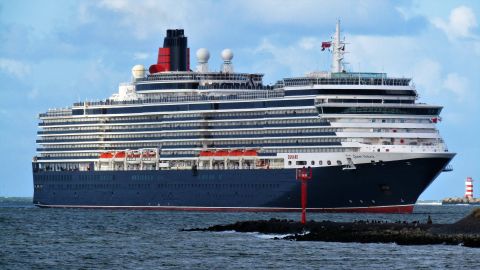 Queen Victoria in IJmuiden, 8 okt 2022