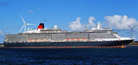 Queen Victoria in IJmuiden, 8 okt 2022