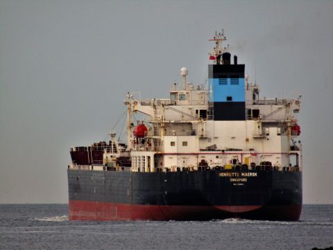 HENRIETTE MAERSK in IJmuiden, 27 okt 2022