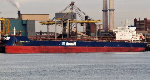 GREEN K-MAX 6 in IJmuiden, 29 okt 2022