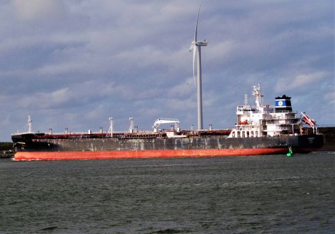 ALDEBARAN (tanker) in IJmuiden, 2 nov 2022