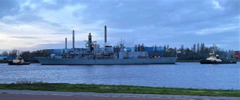 HMS KENT F78
