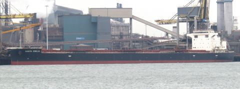 SANTA EMILIA in IJmuiden, 21 dec 2022