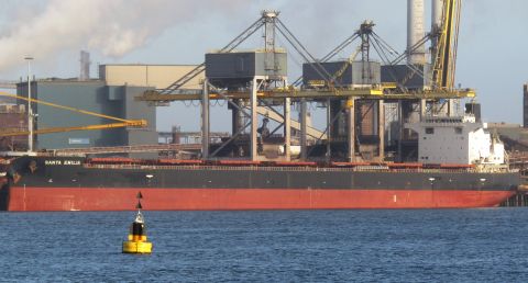 SANTA EMILIA in IJmuiden, 24 dec 2022