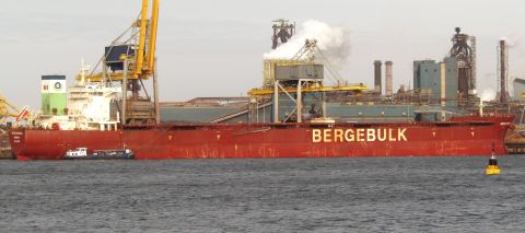 BERGE HOVERLA in IJmuiden, 1 jan 2023