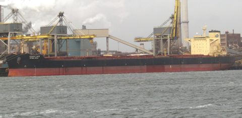 GIANT ACE in IJmuiden, 4 jan 2023