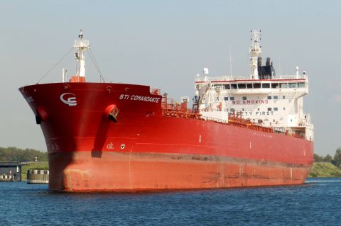 STI COMMANDANTE in IJmuiden, 27 mei 2015