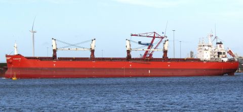 GLADIATOR in IJmuiden, 11 jan 2023